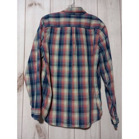 Gap Shirt Men's Medium Flannel Button Front Long Sleeve - Picture 2 of 8